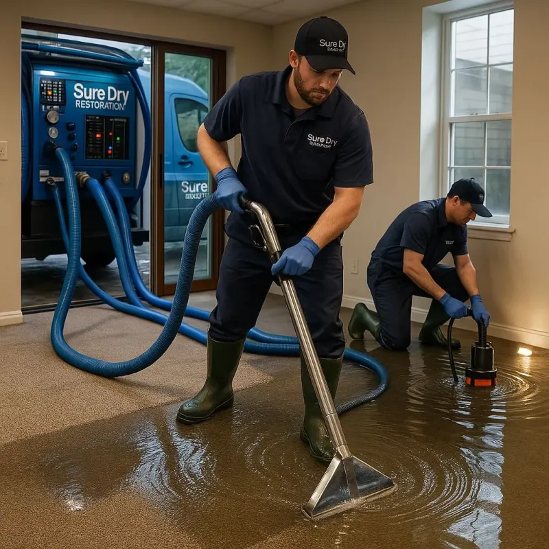 Water Extraction and Removal process in Kenmar, PA